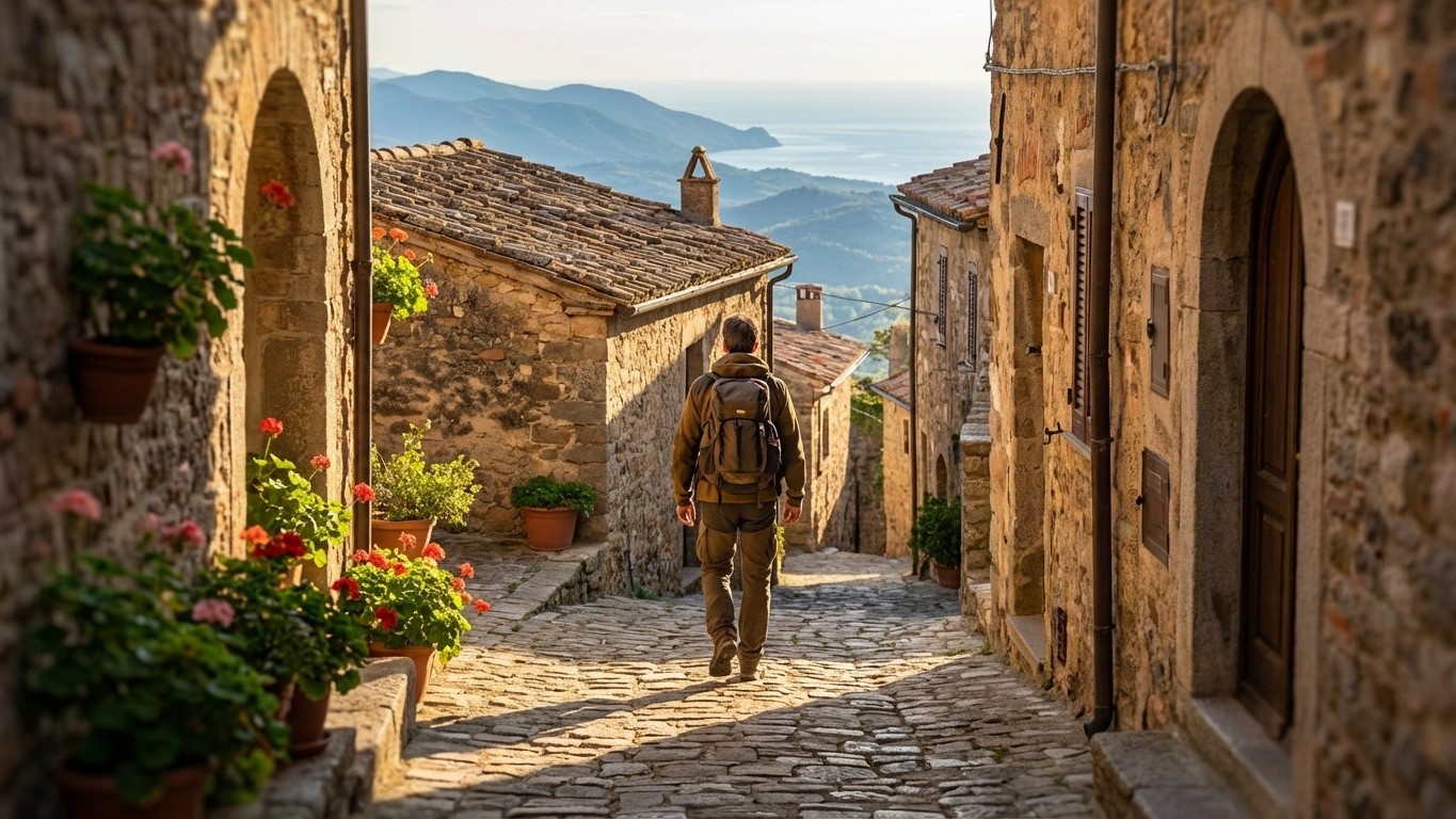 Ces villages européens sans route ni voiture exigent une marche pour y entrer… et c'est justement ce qui les rend inoublia...
