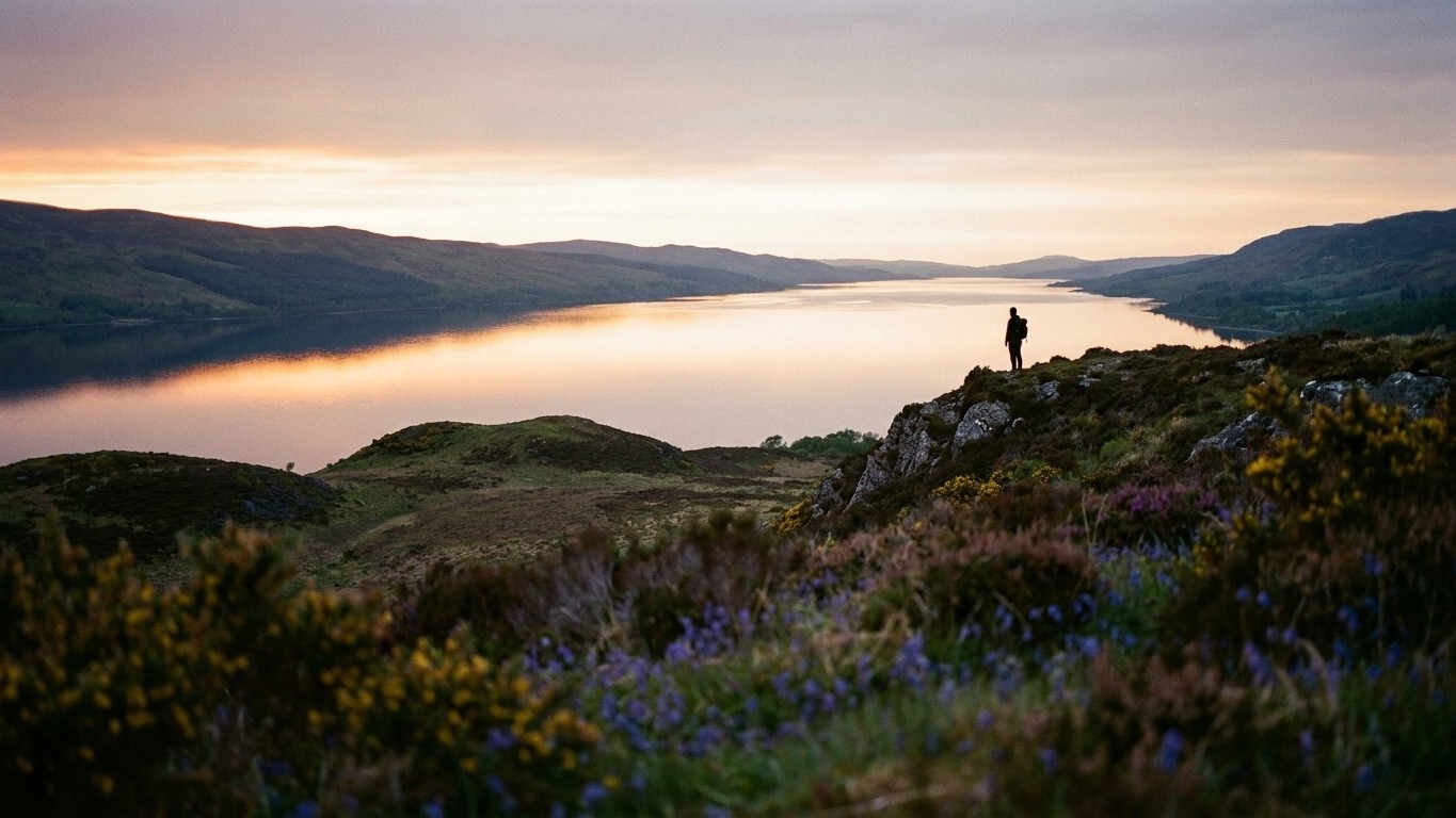 Depuis que j'ai vu l'heure du coucher de soleil en Écosse en avril, je ne réserve plus jamais en été