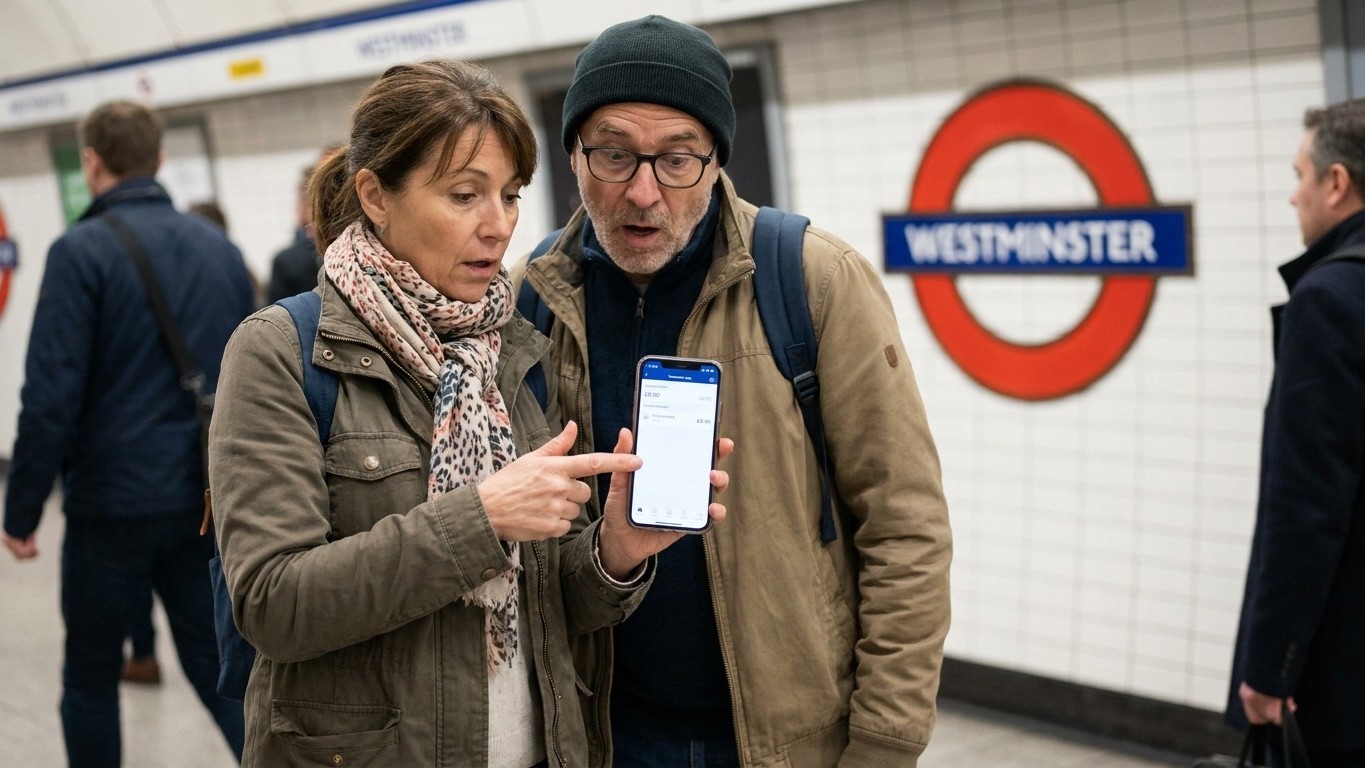 « On a payé 8,90 £ pour un trajet à 2,80 » : le piège du métro londonien que personne n'explique aux touristes