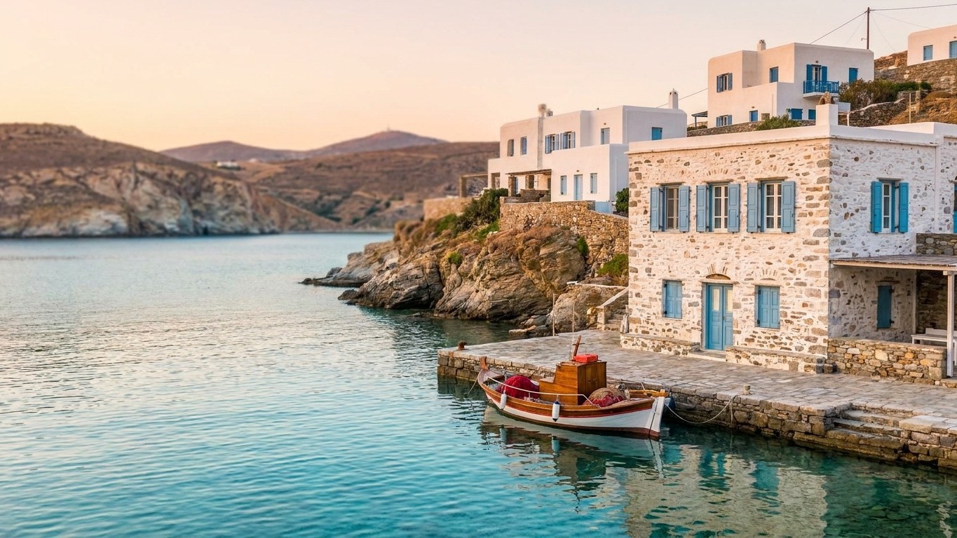 Tout le monde se masse sur cette île au printemps : juste en face, sa voisine affiche encore des hôtels à moitié prix