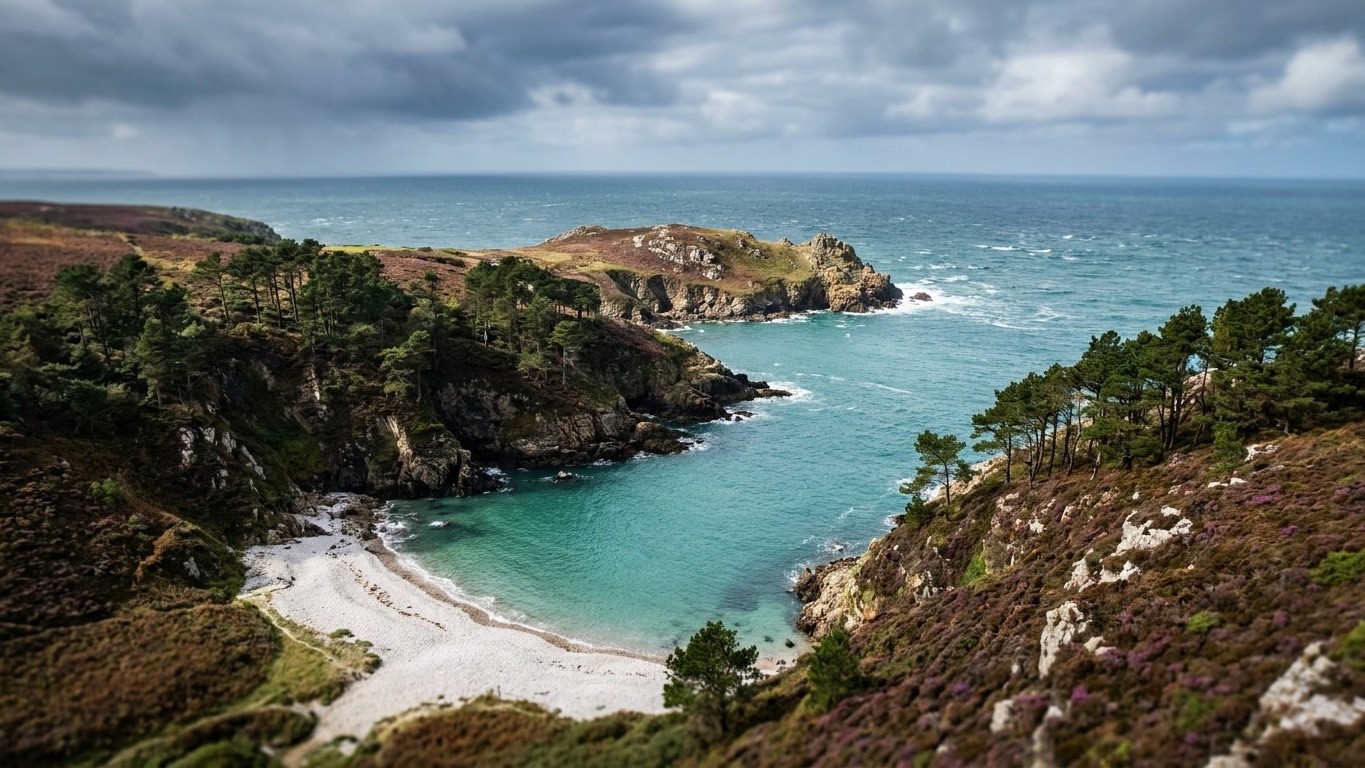 Depuis que j'ai découvert cette presqu'île bretonne, je sais que je ne retournerai plus jamais sur les plages de Corse
