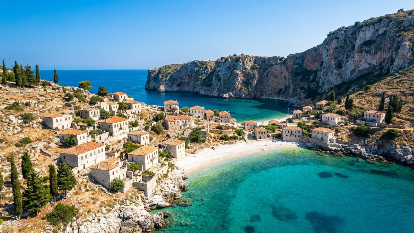 « On y est allé pour les eaux turquoise, on ne s'attendait pas à ça » : cette station albanaise qui rappelle les Cyclades ...