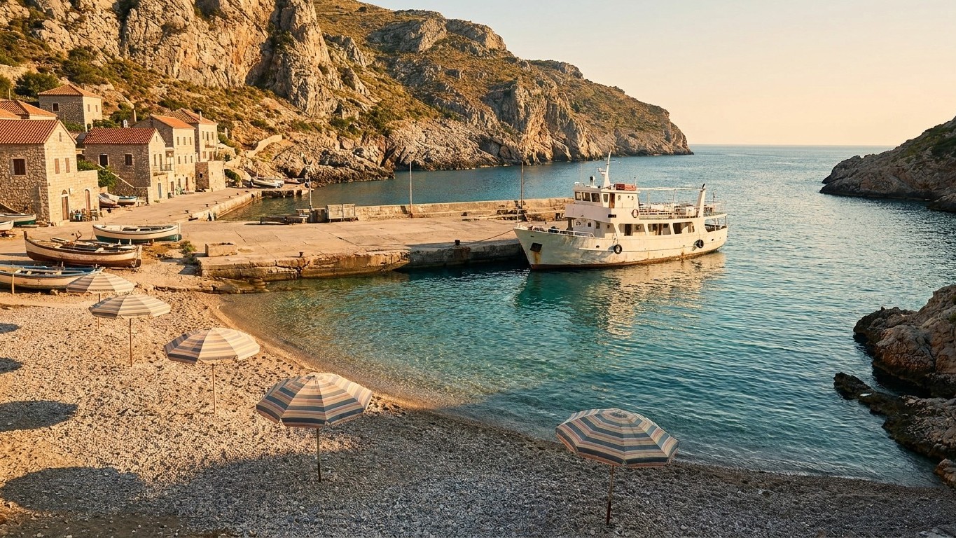 J'ai prolongé mon séjour en Crète jusqu'à fin octobre juste pour les 26°C de la côte sud : le matin où j'ai voulu rejoindr...