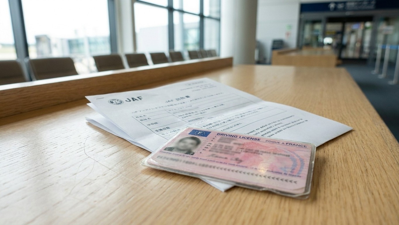 J'ai tendu mon permis international au comptoir de location à Osaka juste pour récupérer ma voiture : l'employé me l'a ren...
