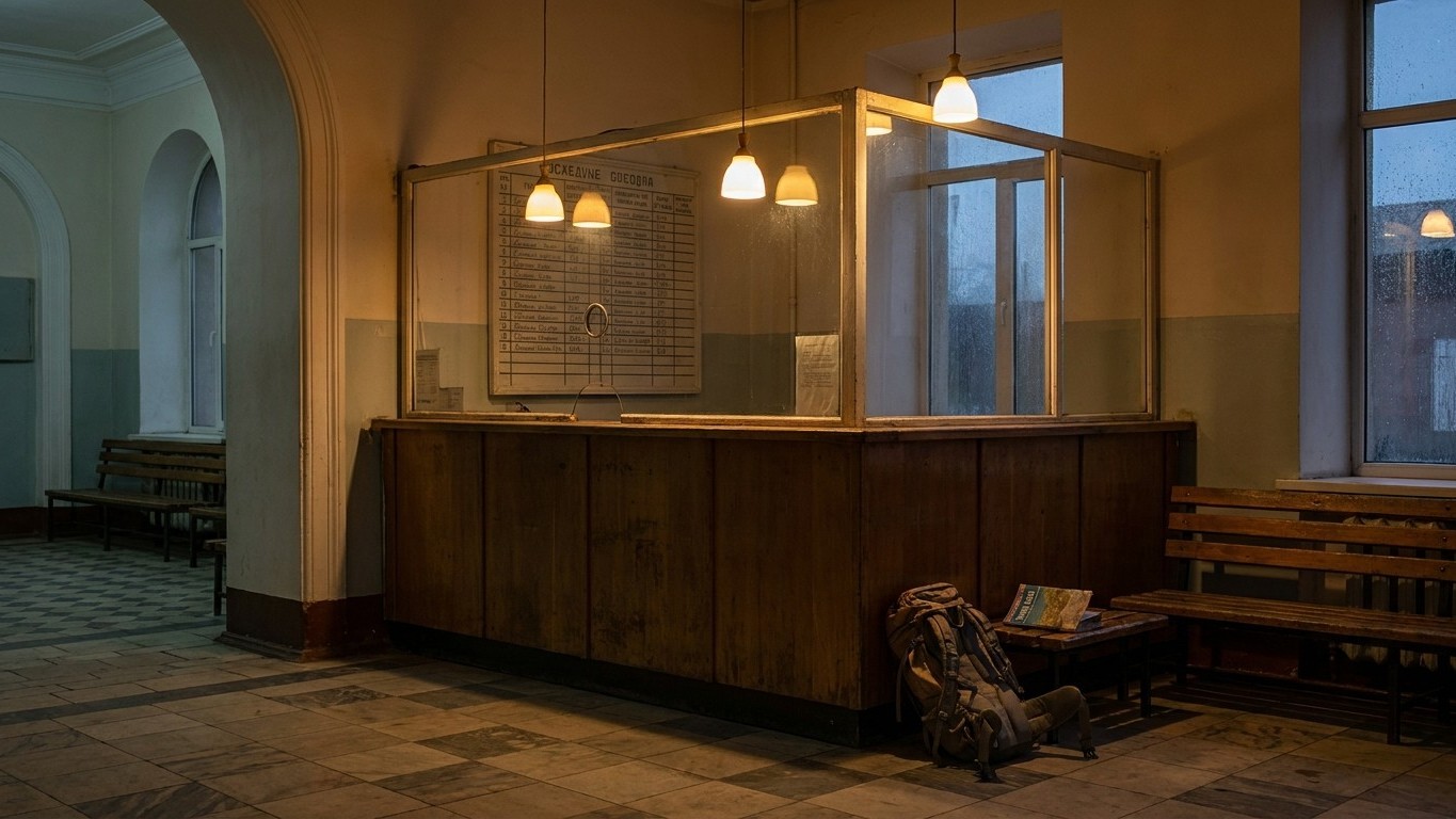 J'ai voulu acheter mon billet de train pour Samarcande la veille du départ juste parce que mes dates bougeaient encore : a...