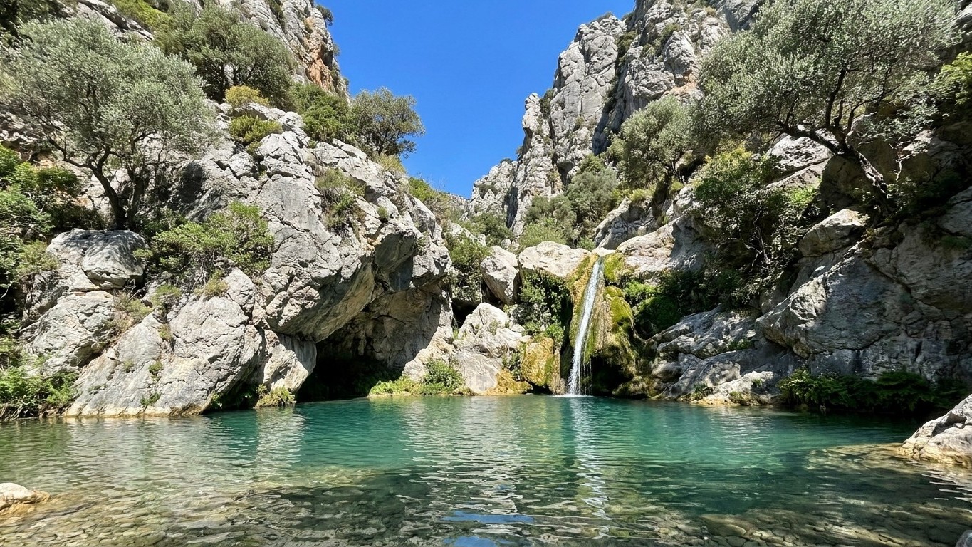 On pense le Var devenu intenable en août, pourtant ces gorges à 30 min de Draguignan offrent encore une eau à 18 °C et un ...