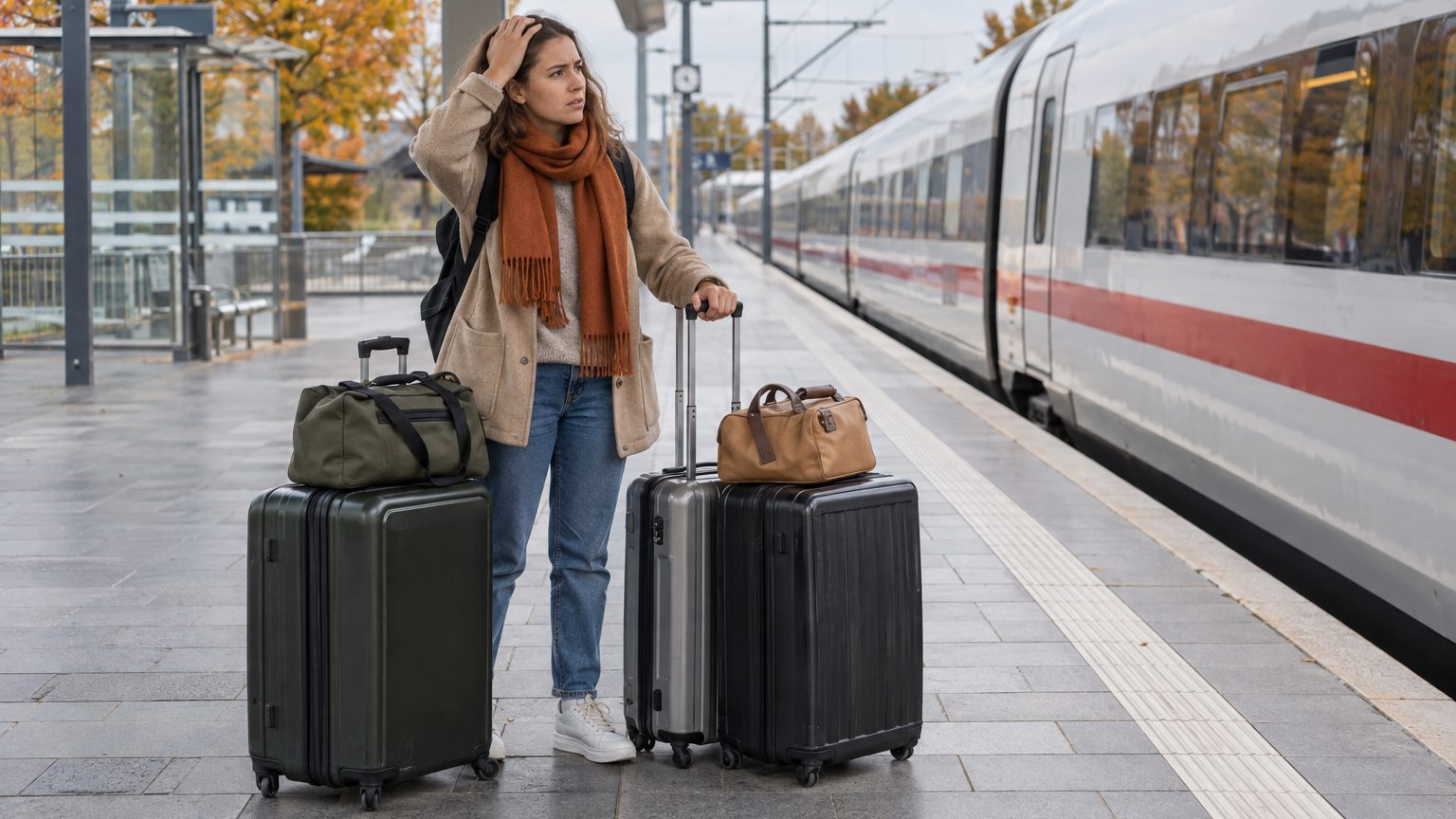 J'ai pris une troisième valise dans mon TGV INOUI pour les vacances : le contrôleur m'a réclamé 50 € pour ce bagage en trop