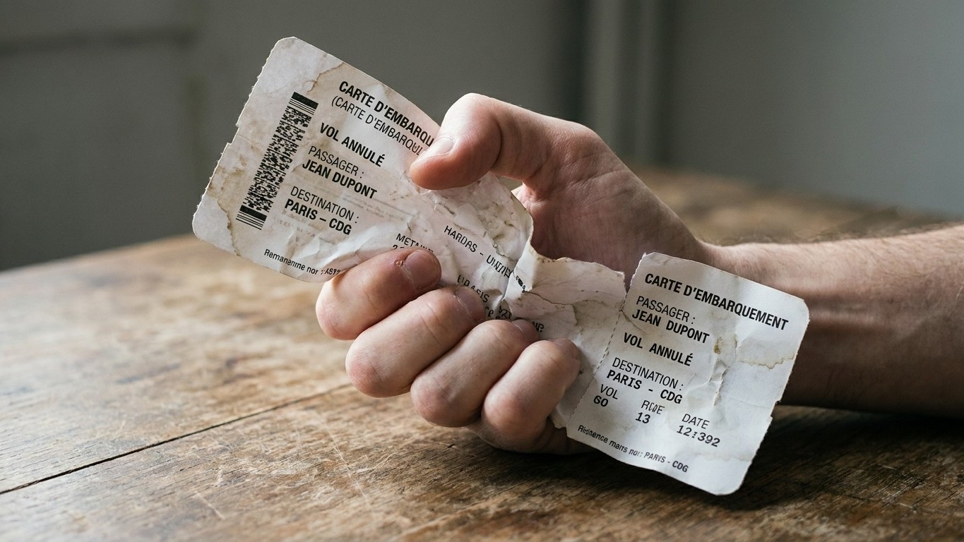 J'ai raté mon vol de quelques minutes et jeté mon billet : trois semaines plus tard, la compagnie m'a reversé les taxes d'...