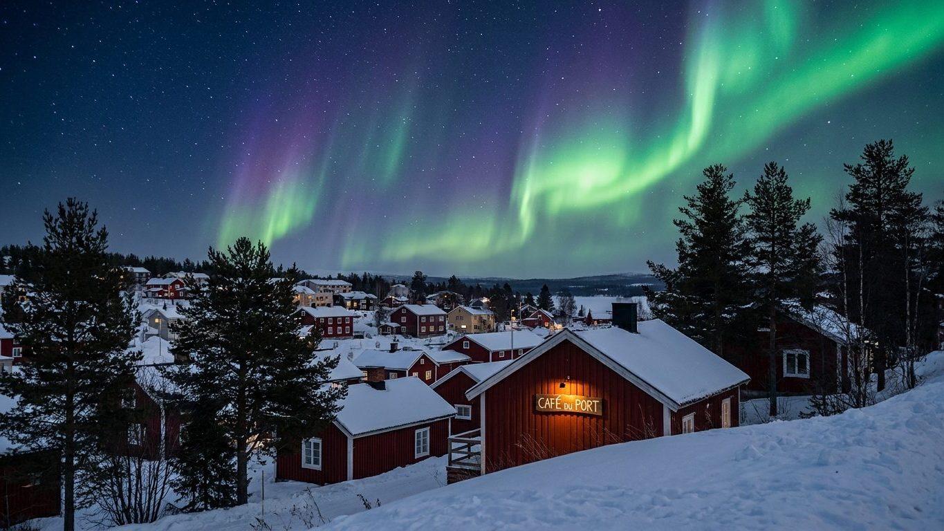 « On partait à Rovaniemi chaque hiver » : depuis qu'on a découvert cette ville norvégienne, on voit les aurores dès octobr...