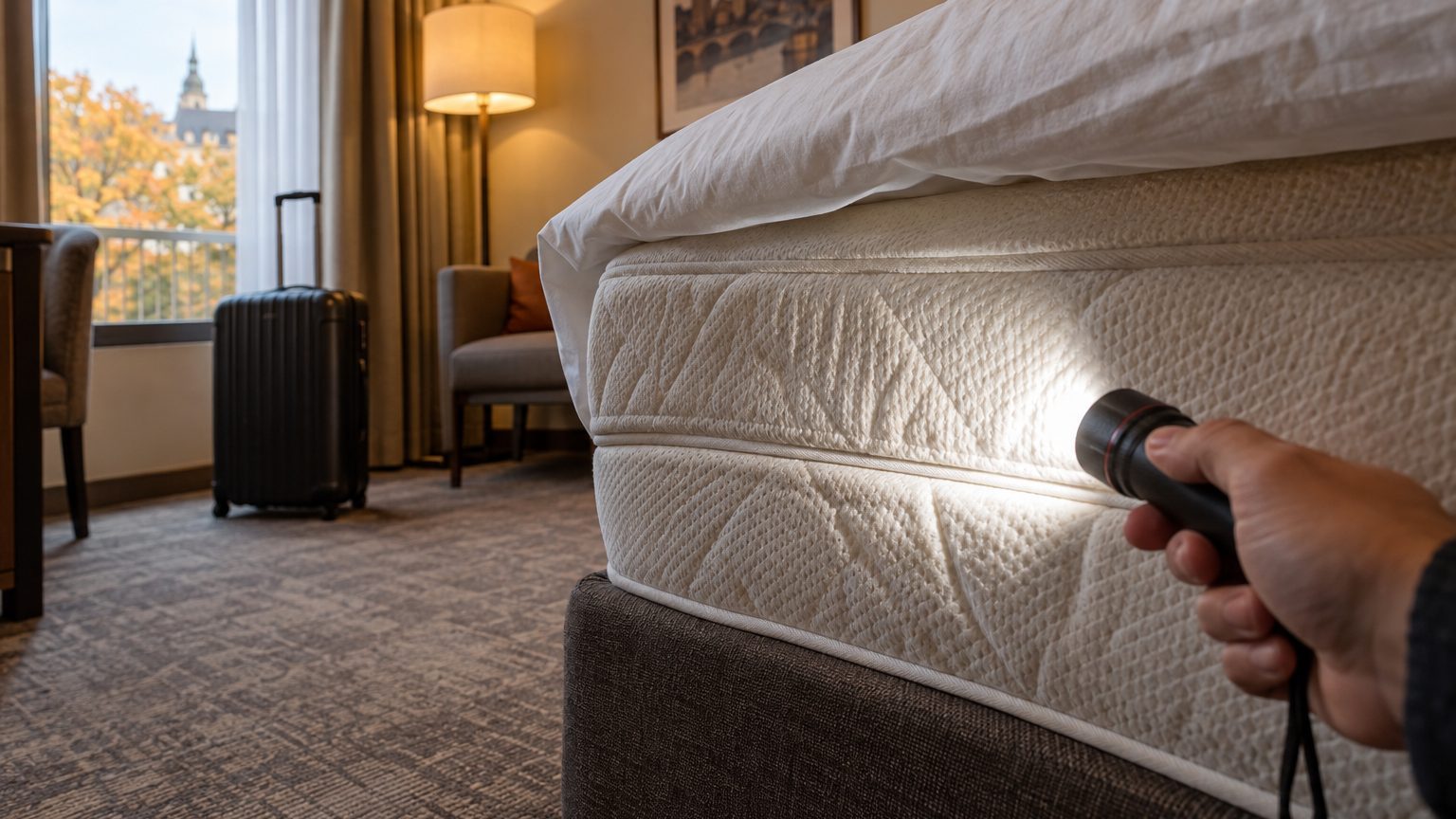 Comment vérifier s'il y a des punaises de lit dans une chambre d'hôtel : les 5 endroits à contrôler en arrivant