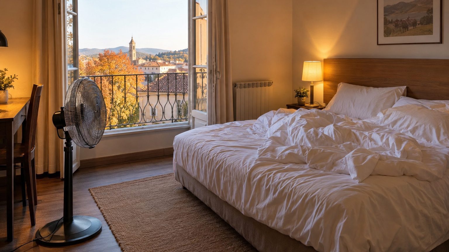 Dormir sans clim à l'hôtel pendant une canicule : astuces et critères à vérifier avant de réserver